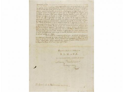1792. MANUSCRITO. (MEDICINA). BARTHOLOME RODRIGUEZ, MARCOS:.