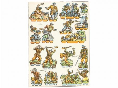 1940 ca. COLECCIONISMO. (MILITARIA). CONJUNTO DE APROX. 100 