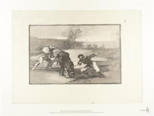2006. GRABADO. (FACSIMIL). GOYA. TAUROMAQUIA. Facsímil edita