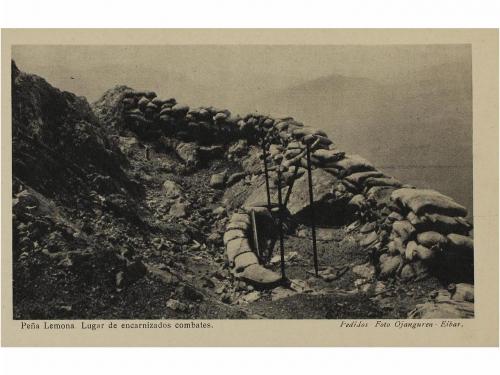 1940 ca. POSTALES. DEL CINTURON DE HIERRO DE BILBAO. SERIA 2