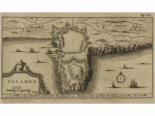 1700 CA. MAPA. (MENORCA). PLAN DU PORT MAHON sur l'Ille de M