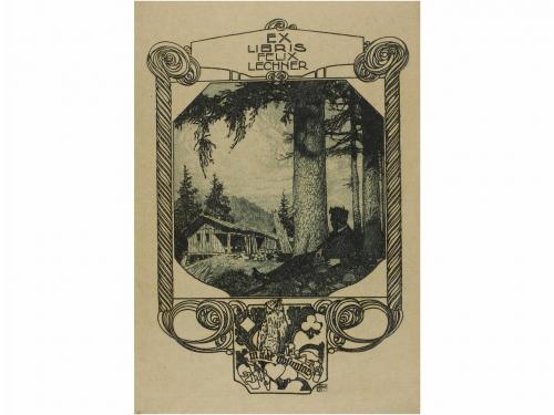 1910 ca. GRABADO. TRIADO; A.G.; W.W.S.; GODOY; CASALS Y VERN