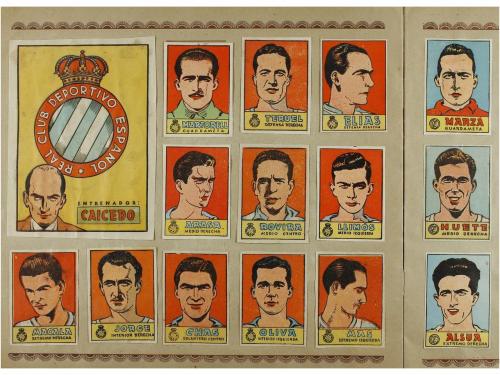 1941/42. CROMOS. CROMOS CULTURA. FÚTBOL. Album 4º. Completo,