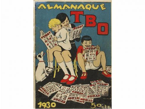 1930. REVISTA. T.B.O. ALMANAQUEs PARA 1930, 1932 y 1933. Edi