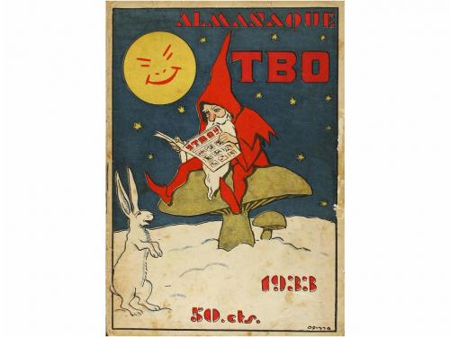 1930. REVISTA. T.B.O. ALMANAQUEs PARA 1930, 1932 y 1933. Edi