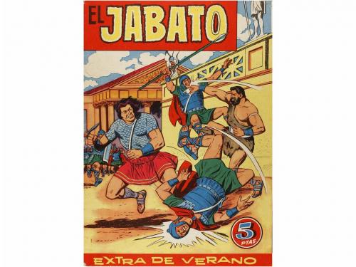 1959. REVISTA. EL JABATO, ALMANAQUES y EXTRAS. Lote con los 