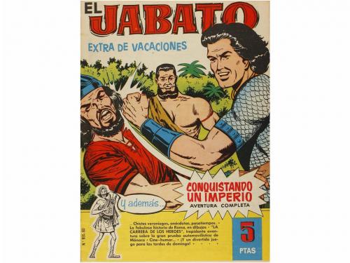 1959. REVISTA. EL JABATO, ALMANAQUES y EXTRAS. Lote con los 
