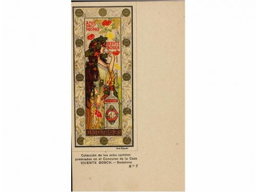 1900. POSTALES. ANÍS DE MONO. Colección Anís del Mono, compl