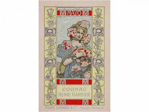 1900 ca. POSTALES. CAMPS, GASPAR:. Conjunto de 9 postales pu
