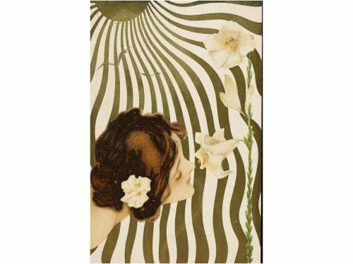 1900 ca. POSTALES. KIRCHNER:. SERIE DE SEIS TARJETAS, EXCELE