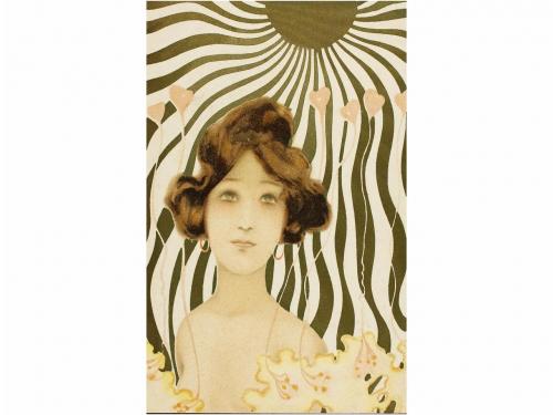 1900 ca. POSTALES. KIRCHNER:. SERIE DE SEIS TARJETAS, EXCELE