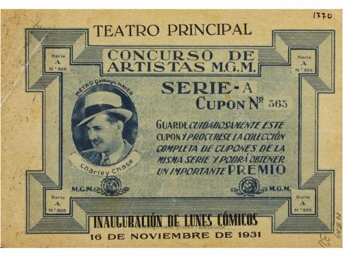 1930. PROGRAMA DE MANO. EL PRÍNCIPE DEL DÓLAR. Doble Año Met