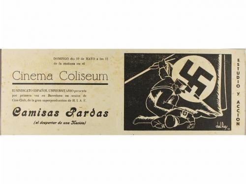 1940. PROGRAMA DE MANO. CAMISAS PARDAS: EL RENACER DE UNA NA