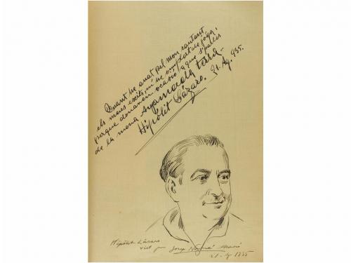 1920-1945. ORIGINAL ARTÍSTICO. (LIBRO DE AUTOGRAFOS). PENAGO
