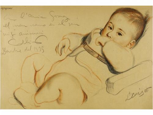 1920-1945. ORIGINAL ARTÍSTICO. (LIBRO DE AUTOGRAFOS). PENAGO
