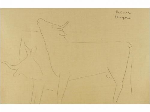 1920-1945. ORIGINAL ARTÍSTICO. (LIBRO DE AUTOGRAFOS). PENAGO