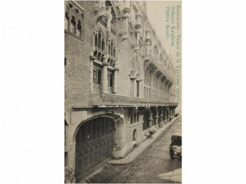 1910 ca. POSTALES. CONJUNTO DE 16 POSTLES DE BARCELONA TITUL