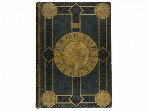 1883-1884. LIBRO. (BIBLIA-BIBLIOFILIA). LA SAGRADA BIBLIA. T