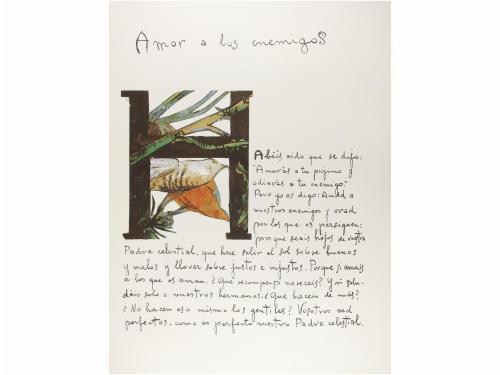 1982. LIBRO. (BIBLIOFILIA). GREGORIO PRIETO. LA BIBLIA POR..