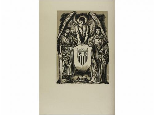 1945. LIBRO. (POBLET). MONTOLIU, MANUEL DE:. LEYENDAS DE POB