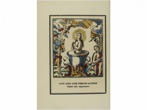 1949. LIBRO. (BIBLIOFILIA-BRUGALLA). MILLÀ, FRANCESC:. L´ART