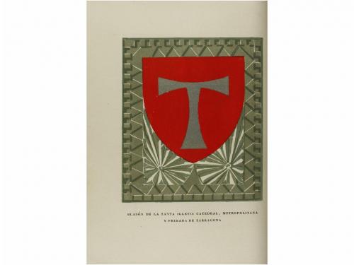 1946. LIBRO. (HERALDICA-TARRAGONA-BRUGALLA). GRAMUNT, JOSÉ:.