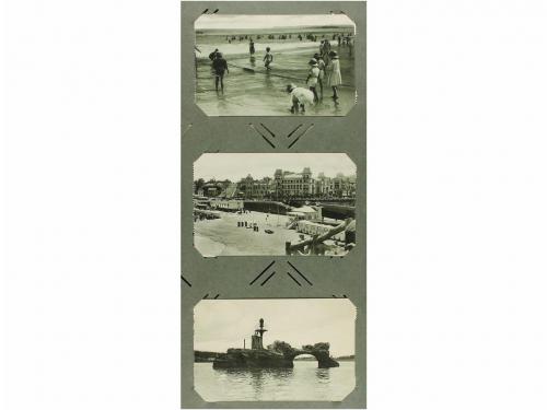 1910 ca. POSTALES. ALBUM DE EPOCA CON APROX. 406 POSTALES FO