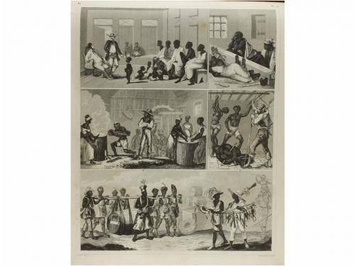 1849. LIBRO. HECK, JOHANN GEORG:. BILDER ATLAS ZUM CONVERSAT