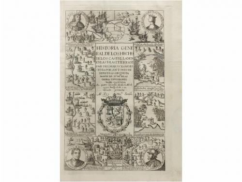 1730. LIBRO. (HISTORIA-AMERICA). HERRERA, ANTONIO DE:. DESCR