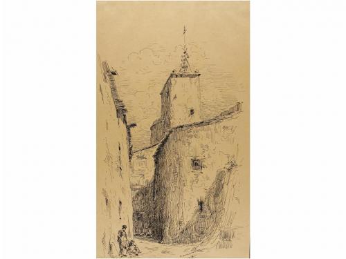 1899. ORIGINAL ARTÍSTICO. TEIXIDO, EMILI:. CONJUNTO DE DOS O