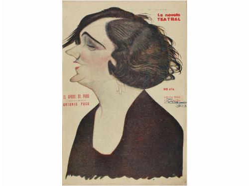 REVISTA. (LITERATURA). LA NOVELA TEATRAL. Conjunto de unos 4