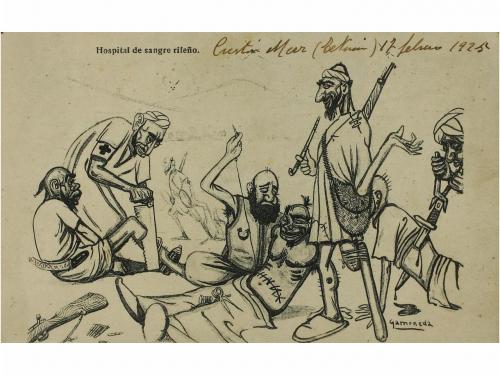 1925 ca. POSTALES. (COLONIAS-AFRICA). LOTE DE 8 POSTALES SAT