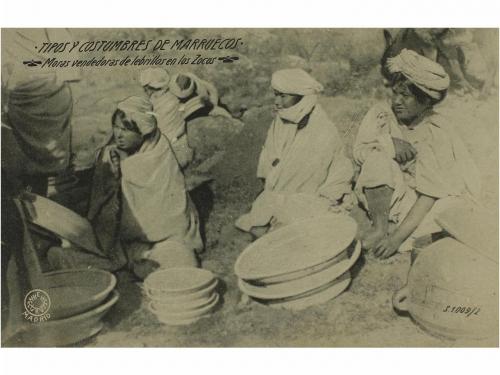 1900 ca. POSTALES. (COLONIAS-AFRICA). LOTE DE ALREDEDOR 20 P