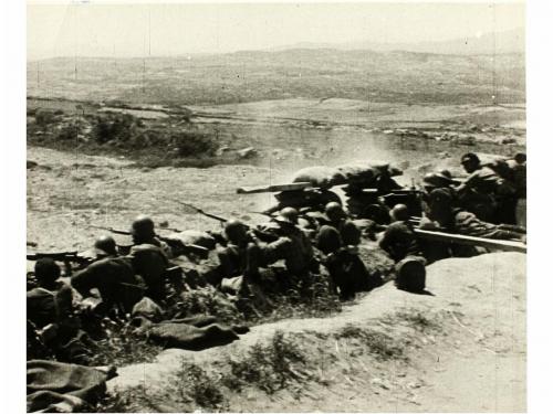 1938 ca. FOTOGRAFÍA. (GUERRA CIVIL). CONJUNTO DE 38 FOTOGRAF