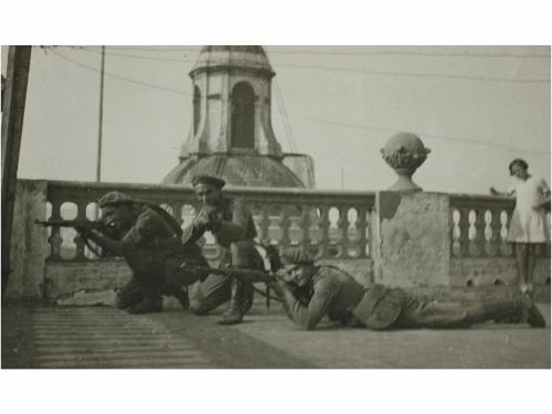 1934-1936. FOTOGRAFÍA. (GUERRA CIVIL). CONJUNTO DE 31 FOTOGR
