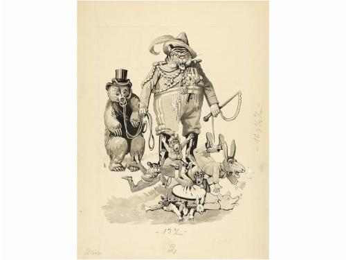 1925 ca. ORIGINAL ARTÍSTICO. ASHA (DUBUCQ):. 16 ORIGINALES A