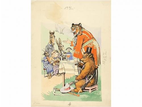 1925 ca. ORIGINAL ARTÍSTICO. ASHA (DUBUCQ):. 16 ORIGINALES A
