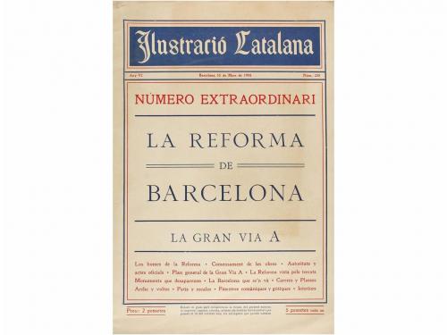 1901-1944. FOLLETO. (BARCELONA-URBANISMO). 13 OPÚSCULOS DE U