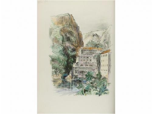 1932. LIBRO. (BIBLIOFILIA-BRUGALLA). AVELINE, CLAUDE; MAHN,