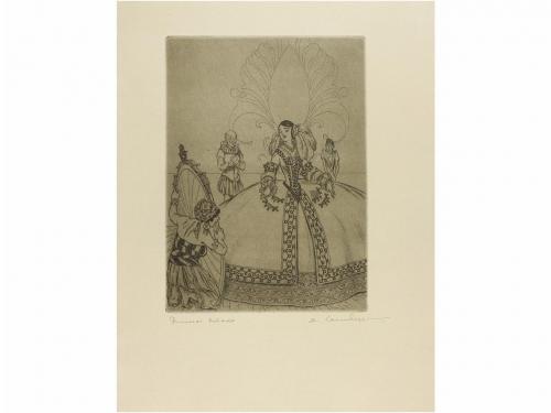 1945. LIBRO. (BIBLIOFILIA). CERVANTES SAAVEDRA, MIGUEL DE [L