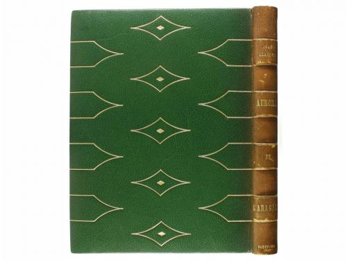 1947. LIBRO. (BIBLIOFILIA-ENCUADERNACIÓN). LLACUNA, JOAN:. A