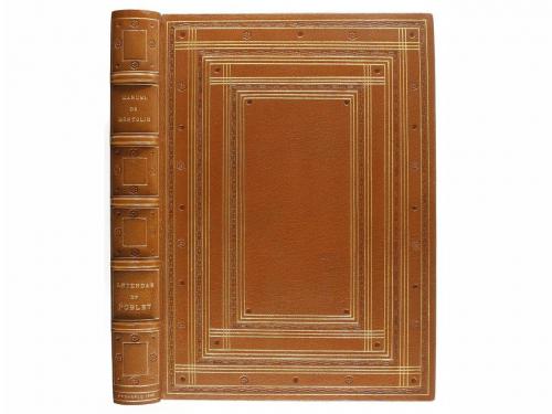 1945. LIBRO. (BIBLIOFILIA-ENCUADERNACIÓN). MONTOLIU, DANIEL 