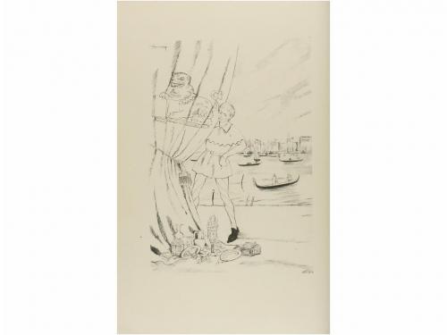 1946. LIBRO. (BIBLIOFILIA-ENCUADERNACIÓN). JONSON, BEN:. VOL