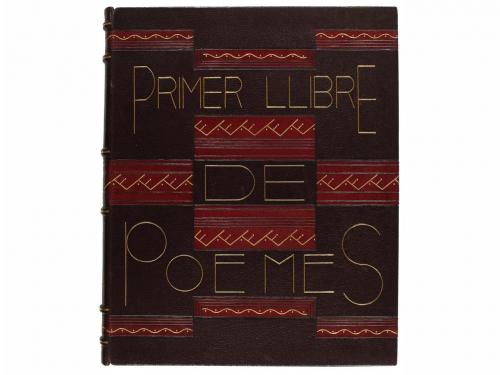 1914. LIBRO. (BIBLIOFILIA-ENCUADERNACIÓN). SAGARRA, JOSEP Mª