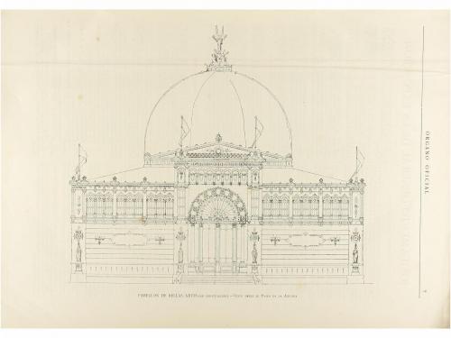1886-1888. LIBRO. (BARCELONA-REVISTA EXPO. UNIVERSAL). LA EX