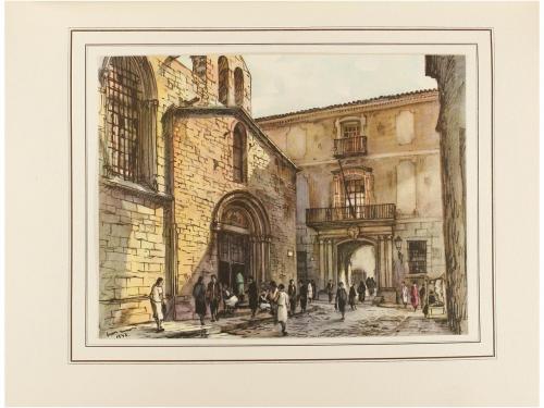 1944. LIBRO. (BARCELONA-BIBLIOFILIA). ESTAMPAS BARCELONESAS.