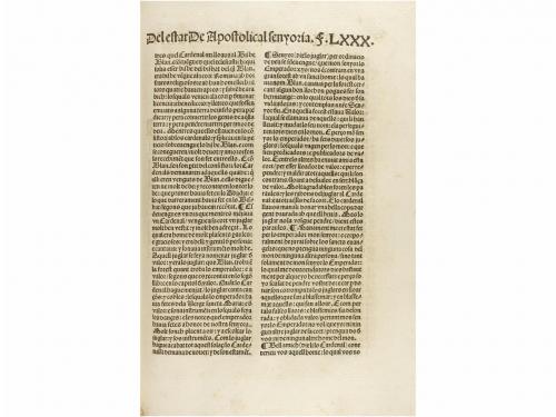 1521. LIBRO. (GÓTICO). LLULL, RAMON:. BLANQUERNA QUI TRACTA