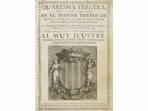 1682. LIBRO. (BARCELONA-SANTA MARIA DEL MAR). MUNIESSA, THOM