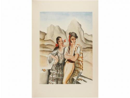 1943. LIBRO. (BIBLIOFILIA). MÉRIMÉE, PROSPER:. CARMEN. París