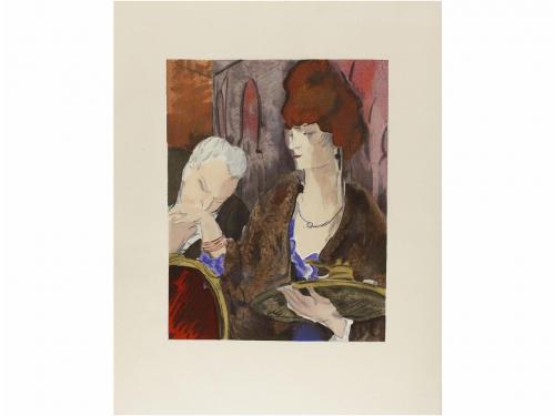 1924. LIBRO. (BIBLIOFILIA). MORAND, PAUL:. OUVERT LA NUIT. P